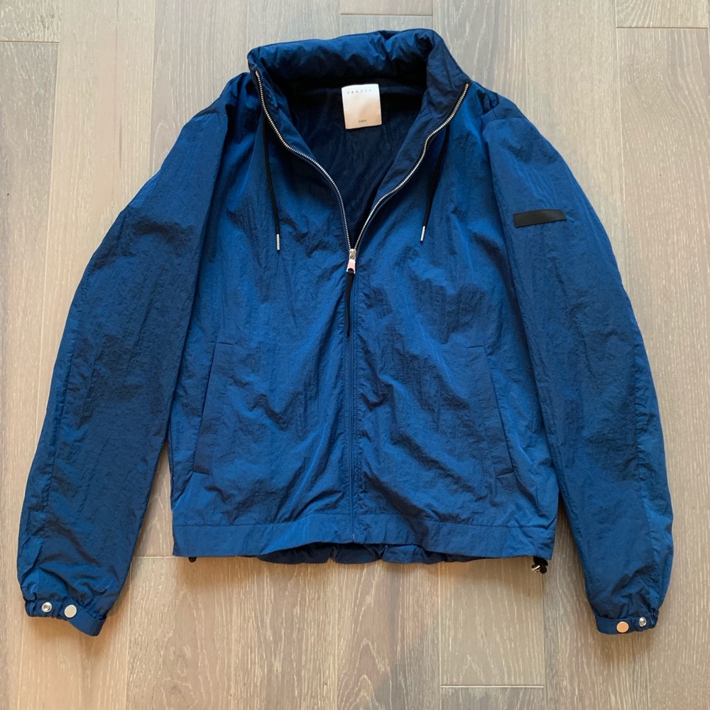 Sandro Lightweight Packable Shell Hooded Jacket - Picture 6 of 8